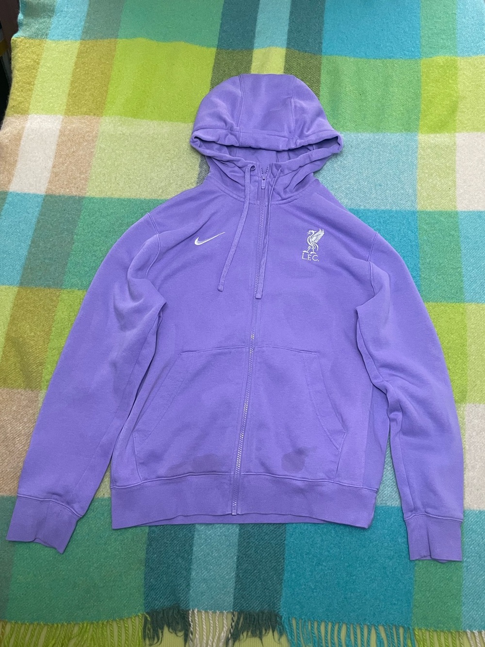 Nike Liverpool Fc Purple Zip up hoodie
